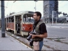 Roger Richards on assignment for Gamma Liaison in Sarajevo, September 1993. Photo by Odd Andersen