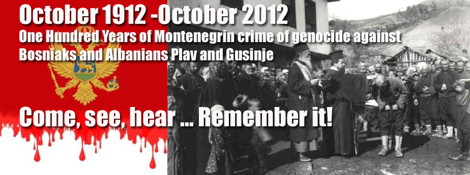 You are currently viewing ACTION ALERT: Genocide in Plav/Gusinje