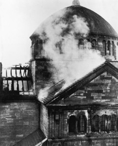 Burning Synagogue