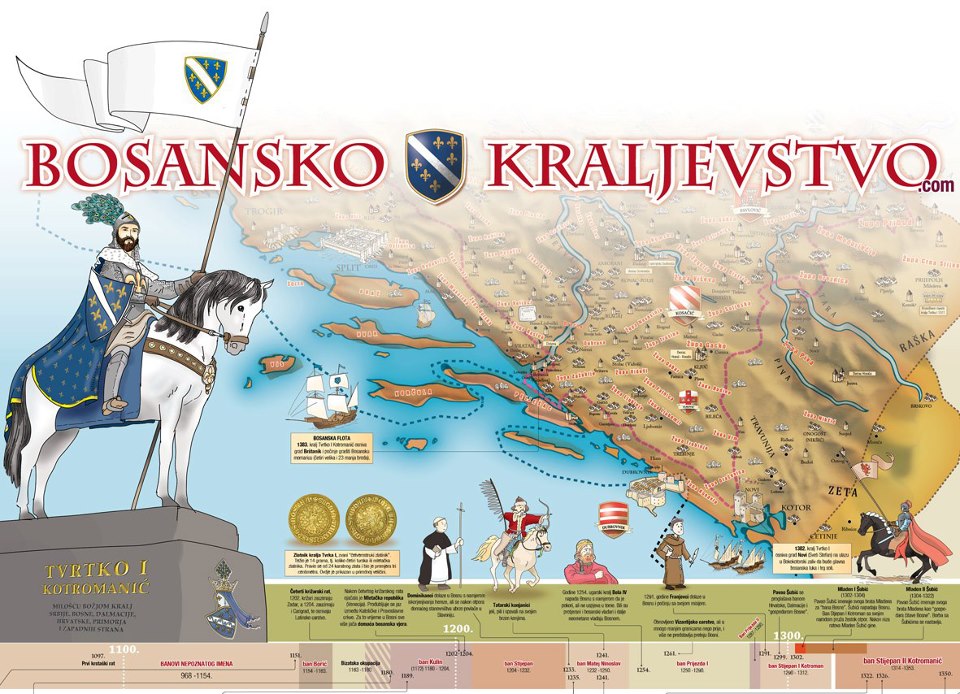 Read more about the article 10. marta 1391. godine, umro Tvrtko I Kotromanić – Bosanski kralj – oličenje nesalomljivosti povijesne bosanskohercegovačke države