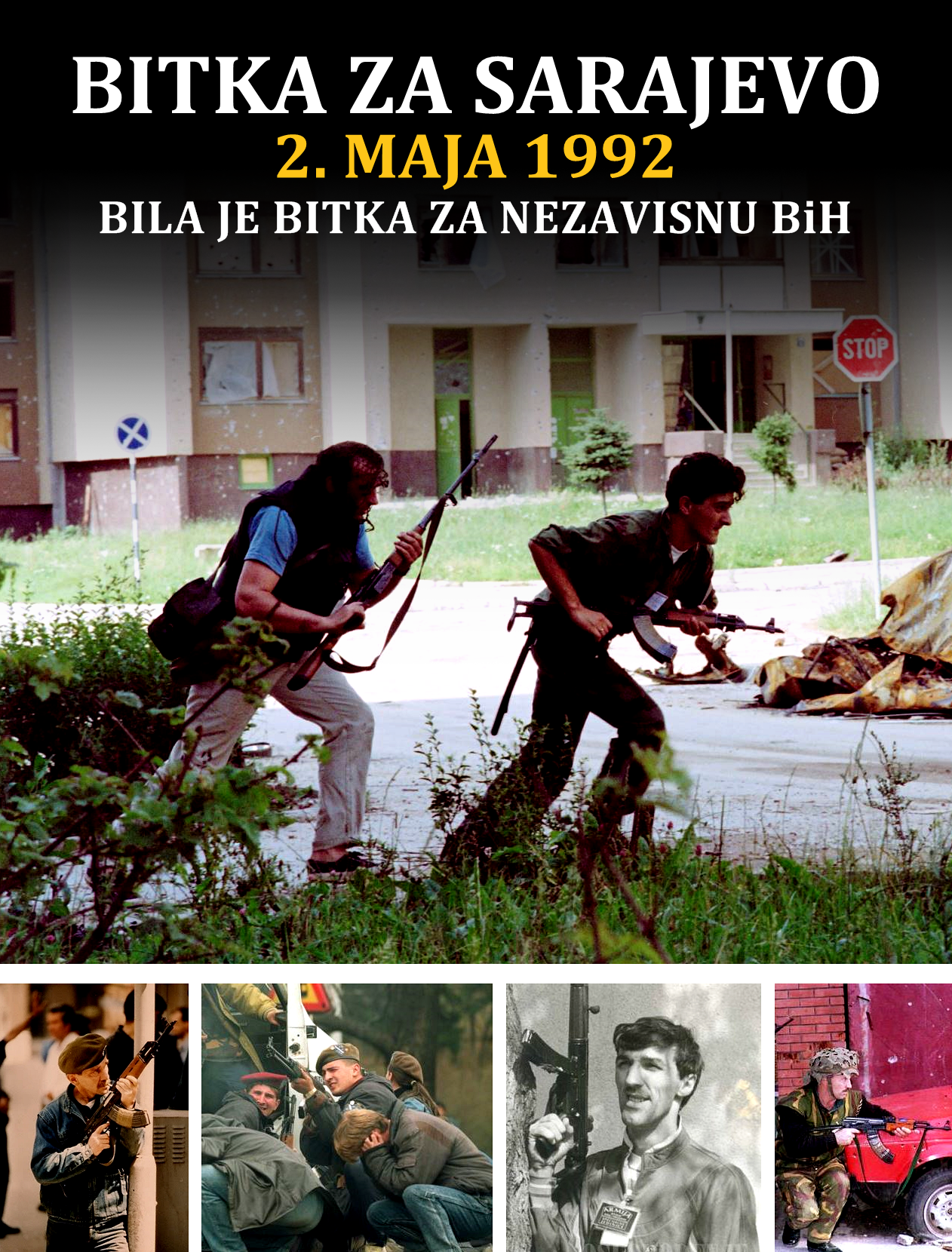 You are currently viewing Bitka za Sarajevo 2. maja 1992. bila je bitka za Bosnu i Hercegovinu