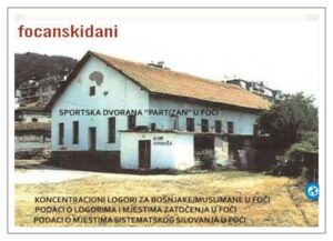 Read more about the article Inicijativa za postavljanje spomen obilježja na Omladinsko-rekreativnom centaru Partizan u Foči