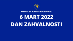 Read more about the article Dan zahvalnosti, 6. Mart 2022, Saopštenje za javnost