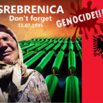 Albanian MPs who voted against the resolution on genocide against Bosniaks in Srebrenica.