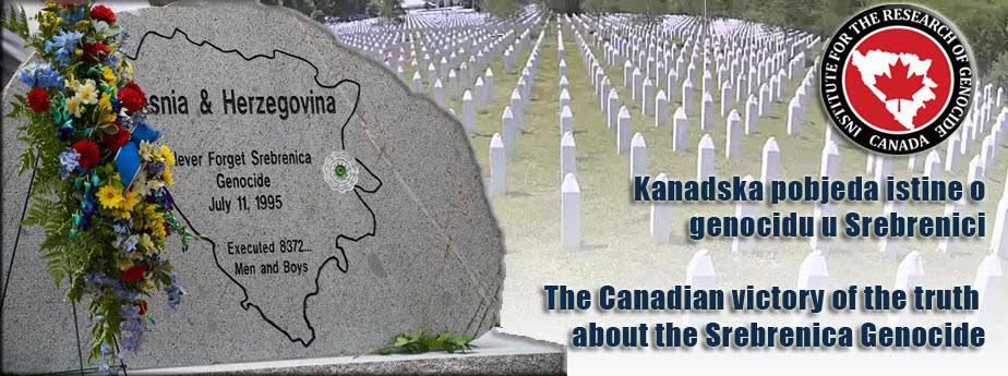 You are currently viewing Kanada: 11. juli se obilježava kao Međunarodni dan sjećanja na genocid u Srebrenici