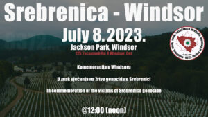 Read more about the article Bosnian Canadian community commemorates anniversary of Srebrenica genocide