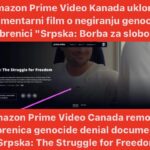 Amazon Prime Video Canada removed Srebrenica genocide denial documentary “Srpska: The Struggle for Freedom”