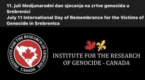 Read more about the article IGC asks all member states of the UN General Assembly support to UNGA Resolution on Srebrenica