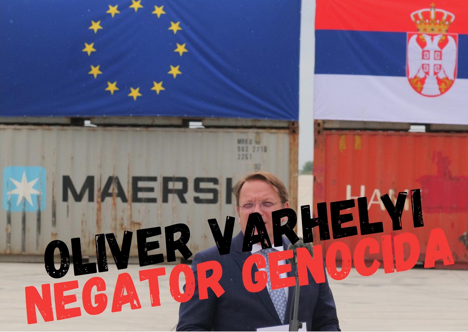 You are currently viewing IGK zbog otvorenog agitovanja protiv Rezolucije Generalne skupštine Ujedinjenih nacija o genocidu u Srebrenici traži smjenu komesara za proširenje Evropske unije Olivera Varhelyia.