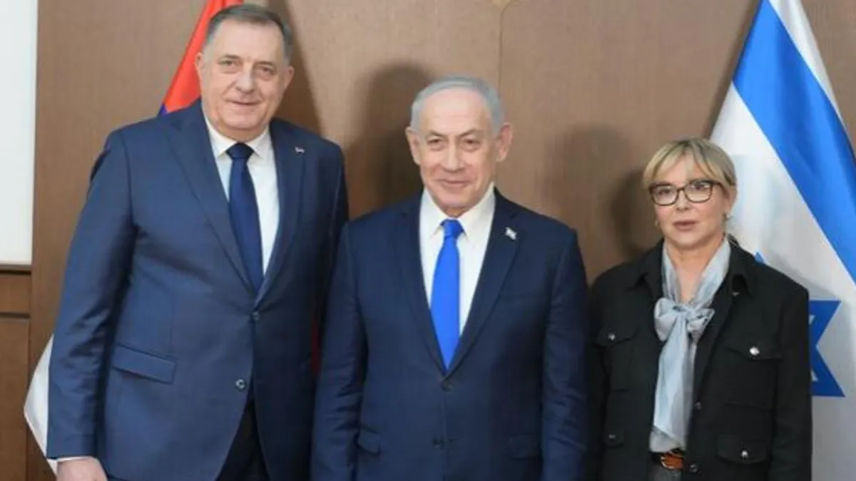 Read more about the article Kontinuitet antibosanskog, antidržavnog, anticivilizacijskog djelovanja Milorada Dodika i v.d. predsjednice entiteta RS Ane Trišić-Babić ovoga puta u  Izraelu.